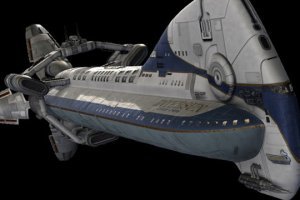 флагманский крейсер Галактика,Флагманский корабль из ExoSquad - Resolute,космический танкер,космический рейдер Лунная Радуга