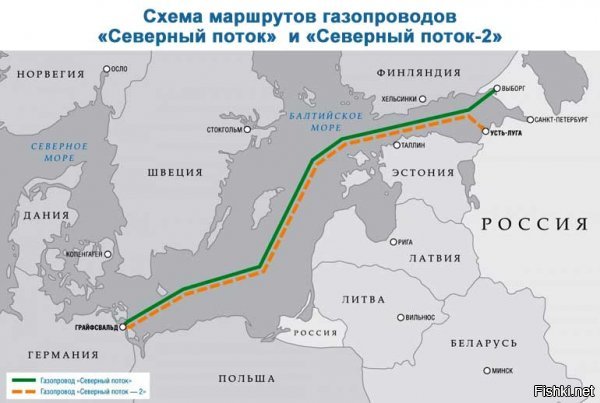 Строительство газопровода "Северный поток - 2"