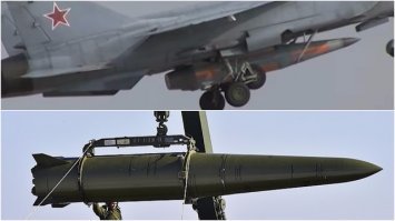 Все как обычно ... обычный слегка модернизированный искандер пульнули  ... а шуму то ...