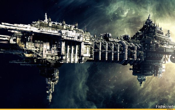 И что же, никто кроме меня про корабли грим даркнес Вархаммера 40к не вспомнил?!