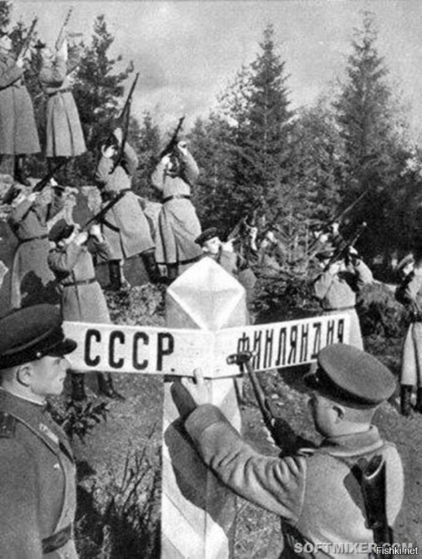 Женя, тебе не кажется, что это фото к Зимней войне не имеет отношения? 
Думаю, это 1944-ый.