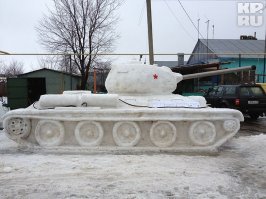 Уборка снега — национальная забава в России