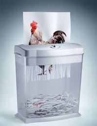 Шредер для этих целей отлично подойдёт!)