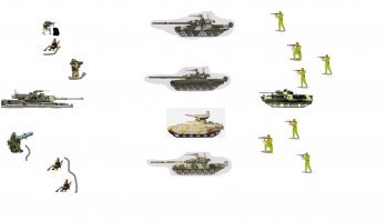 Необходимо смотреть на место БМПТ в бою. Ее цель в первую очередь не танки.
Боевая машина поддержки танков - это машина с огромным огневым воздействием предназначенная для сопровождения в одном боевом строю ОБТ с задачей мгновенно подавить расчеты ПТУР, пехоту , БМП и БТРы.
Суть в том что современные основные танки имеют мощное вооружение в виде 120-125 мм орудий. Однако сила воздействия такого оружия на  мелкие цели ( расчет ПТУР гранатометчик) недостаточна в силу скорострельности- одного снаряда может оказаться мало а второй выстрелить уже не успеет - будет поражен.
В данном случае и работает БМПТ своей огневой косой.
Вот примерно место БМПТ в бою - сами подумайте что в первую очередь 30 мм пушками будет поражать Терминатор.