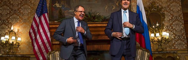 11 апреля 2014 Сергей Лавров дал развёрнутое интервью Владимиру Соловьеву. 

Там интервьюируемый сказал, что он в общении с Западом не фиксировал претензий на победу в Холодной войне, и только  в новых условиях прорвался синдром победителей, который держался в глубине их душ  и до этого они якобы заверяли нас, что никто не победил. Это открытая неправда, чтобы не назвать ложью! И Сергей Викторович несёт прямую ответственность за искажение реалий в понимании Россией истинного положения дел. 

Напомню, что 28 января 1992 года президент США Дж.Буш произнес в Конгрессе речь, послужившую началом отсчета новой эпохи на планете   эпохи однополярного мира. Буш пафосно произнес в этой речи: 

 Мы собрались сегодня в драматичное и многообещающее время нашей истории и истории человечества на Земле. За последние 12 месяцев Мир узнал об изменениях почти библейской значимости. И даже сейчас, спустя месяцы после провалившегося путча, который обрек провалившуюся систему, я не уверен, что мы восприняли в полной мере влияние и полное значение того, что произошло. В этом году умер коммунизм. Даже в ранге президента, с позиции наиболее захватывающих возможных преимуществ, были времена, когда я был так занят организацией прогресса и помощи в проведении изменений, что я не всегда показывал радость в моем сердце. Но наибольшее событие, что свершилось в моей жизни, в наших жизнях, это: благоволением Бога Америка победила в Холодной войне . 

Вчитайтесь в сказанное президентом США американской нации и всему миру. Это была официальная речь в парламенте. Если главный дипломат России замалчивает такие факты (или он об этом не знает?), то какой он главный дипломат? И на кого опирается Кремль, живя в мире грёз?