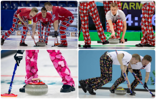 Фотка  10 напомнила мужскую сборную Норвегии по кёрлингу.
