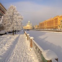 тем более обидно, что в средине марта ни какой отцвевшей алычи, а ударная порция белых мух, снял в Питере