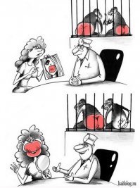 Черно-белый юмор