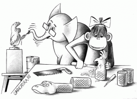 Питон каким-то образом проглотил тапок, и ему потребовалась операция, чтобы его удалить