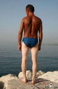 Загар называется - "огородный"