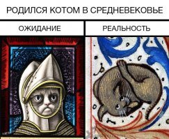 А вы замечали, какими уродливыми изображали котиков художники Средневековья?