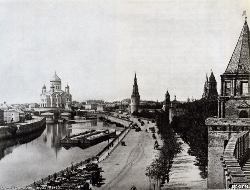 Кремлевская Набережная, 1889г.
