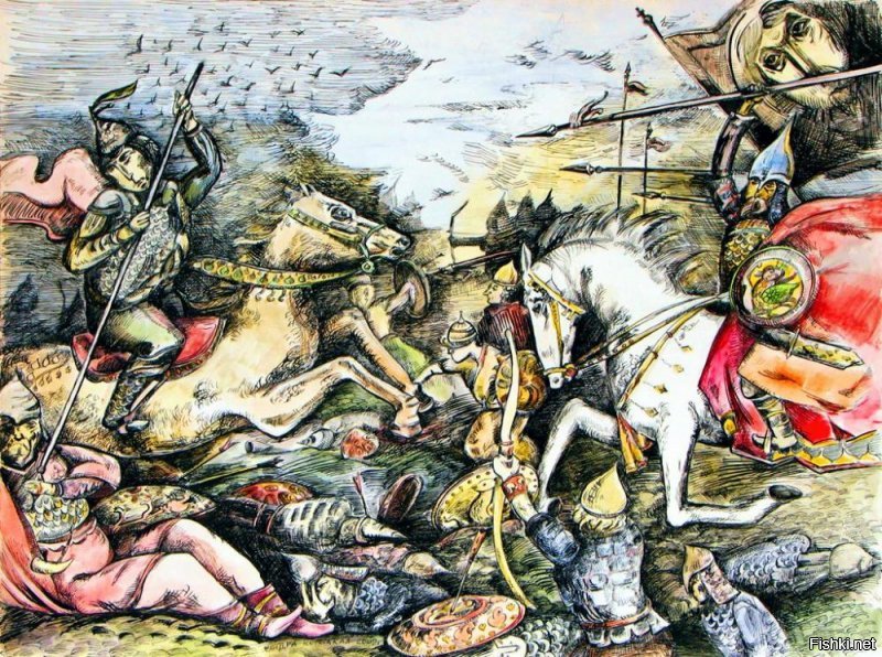 Я бы добавил невыносимые страдания крымских татар и турок под Молодями в 1572 году а до этого примерно так же страдали в битве при Судьбищах сходный контингент в 1555 году.