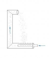 Без пузырей) Помпа гонит воду.