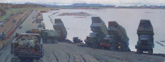 Бурак А.Ф. Создание Качканарского моря 1962г.