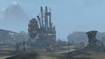 Заброшенная карьерная техника