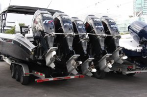 Да дело не в катере, а в лошадиных силах, я имел в виду, что до 5 права не нужны. А на счёт катера- это со стационарным двигателем до 75 л/с А лодка с подвесным без ограничения мощности.:)