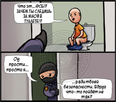 не на том акцентируете... ни фейс ни гугл не являются роийсскими, пусть хоть до посинения следят