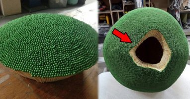 Шар из спичек.