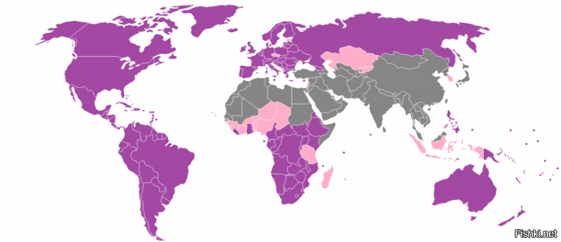 Чего-то я не понял, что за распределение на этой карте...
Страны с преобладанием католиков? Тогда Россия, Эфиопия, Финляндия точно не тем цветом закрашены.
Если покрашены страны, где преобладает христианство - то какого рожна Чехия и Эстония покрашены не в тот цвет? Да и во Вьетнаме побольше, чем в Южной Корее...