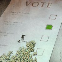 Художник рисует яркие и ироничные иллюстрации. Поклонники сарказма будут в восторге!