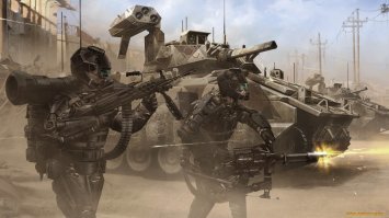 Как будут выглядеть солдаты будущего в представлении художников и дизайнеров