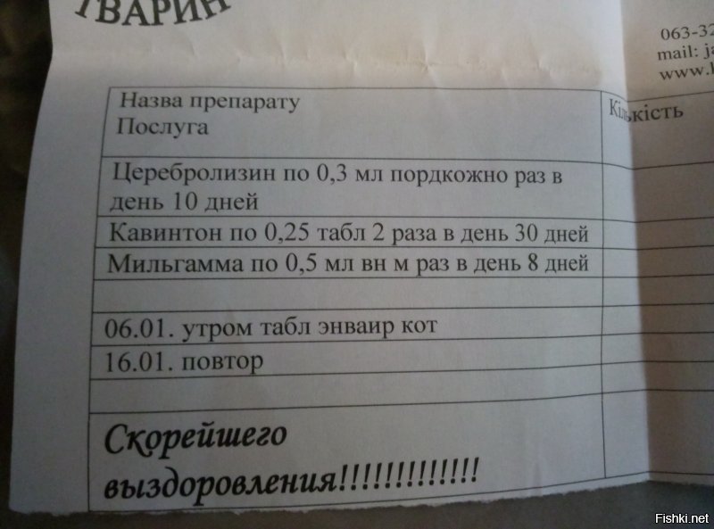 Ну у нашего осложнение было после гепатита, а назначения врача вот: