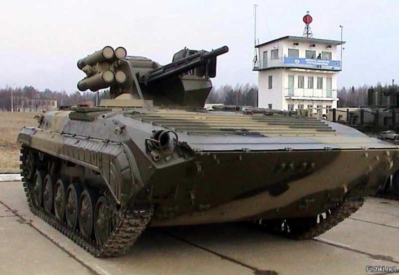 Не,шасси БМП-1 (оно же БМП-2) очень хорошее,ремотнопригодное и выносливое,другое дело,что вооружение,управление огнем и прочее,надо менять,для примера,поставь вот такую штуку на шасси БМП-1,и будет очень опасная машина даже для танков.