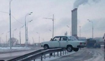 Подборка автомобильных приколов