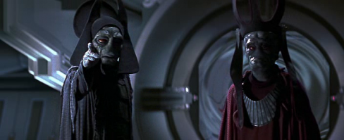 - У этого, похоже, шистой разрад па сваркэ! © Star Wars - Буря в стакане.