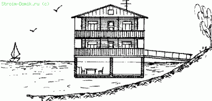 Там железобетонный кессон.