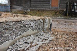 Если у нас будут бетонные дороги то только из какого бетона.