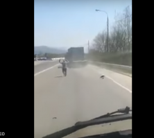 Сбежавшая от водителя фура взорвала заправку под Новороссийском