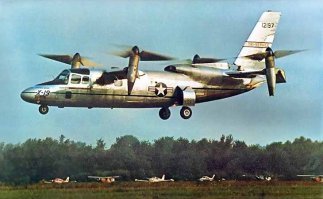 Гибрид самолета и вертолета Bell Б-22 Osprey в действии