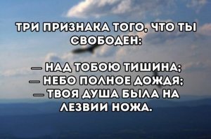 Что значит быть свободным человеком?