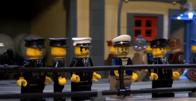 На создание самого большого в мире корабля из «LEGO» ушло более 2,5 миллионов деталей
