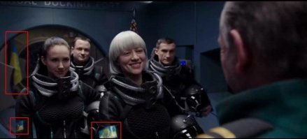Да, "Валериан"... начинается так все знаменательно, под музыку ДэвидаБоуи... на борт этого МКСа прибывают разные персонажи, и тут, оп, входят космонавты из хохдяндии с трезубцем на рукаве. Сначала думал, что мне приглючилось, пересмотрел. Нет, не приглючилось. Америкосы снимают кино про будущее в котором присутствуют доблестные незалежные космонавты, а вот, что-то Российского триколора я там не увидал.