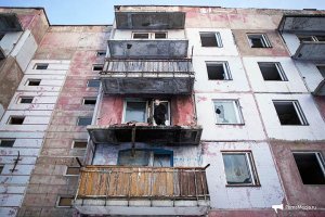 Единственный житель сибирского города-призрака