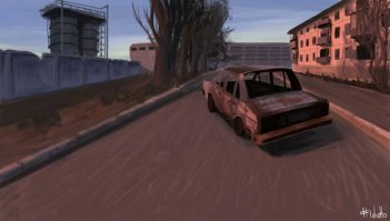 Зарисовка из Сталкер "Тени Чернобыля"