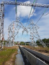 Эстетика воздушных высоковольтных ЛЭП