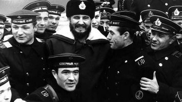 Фидель Кастро в Североморске