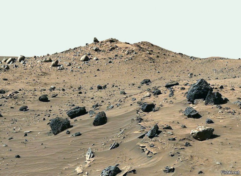 Очень интересная штука. Берем фотку Марса любую, открываем в фоторедакторе и жмем "Автокррекция" или "Автоконтраст" и получаем Земной пейзаж. )))