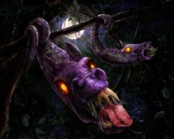 Ежели какая японская лошадь забредет в лес и там издохнет, ее дух может слиться с деревом. Так появляется сагари - свисающая с ветки конская голова. В принципе, неагрессивная тварь, но имеет привычку дико выть по ночам, а человек, увидевший этакое непотребство, непременно заболеет (очевидно, заиканием).