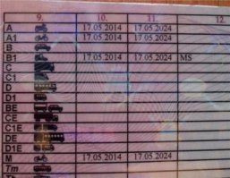 Это категория B1 с автомобильным типом руля. Открывается автоматически при получении категории А (тогда примечание MS) или B (тогда примечание AS). Если открыты обе категории, то отметок о типе руля не делается. 

Кстати, категория М положена всем водителям категории В, просто нужно не забыть на медкомиссии сказать, чтобы разрешили управление мотоциклами.