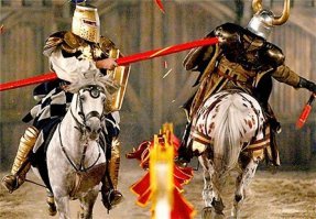 про рыцарей как то не убедительно