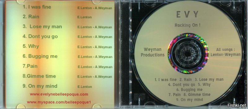 Ещё был один альбом 2007 Evy of Belle Epoque - Rocking On!