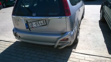 Вот наша латвийская "вечная" машина. Вчера сфоткал...