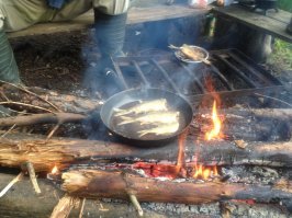 когда мне было лет 8 , мой отец научил меня разжигать костер без ничего , научил открывать консервы голыми руками, научил выбирать место и обустраивать его для ночлега. научил меня рыбачить имея только крючёк  6 . как добыть зверя имея только кусок колючей проволоки
отец никогда не брал в лес топор . брал маленькую пилу и огромный самодельный нож. 
сейчас учу сына с дочерью . увожу их в лес на месяц каждый год. хотя сейчас  в лес беру много ненужного хлама .
фотки мои. сделаны на северном урале.