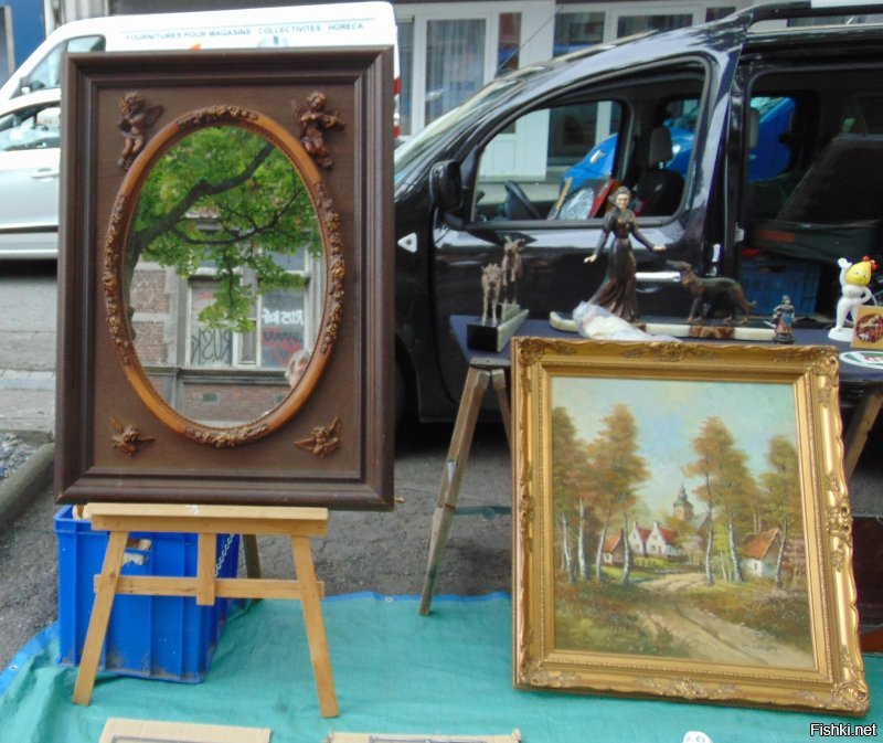 На наших бельгийских фломарктах чего только не увидишь. Да и цены вполне приемлемые. Было бы желание - и Наполеон Третий, и даже Первый. Даже 16-17 век можно купить. Были бы деньги...