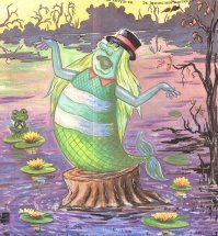 Русалочка, мать её - водяная.